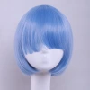 BOB wig, female cosplay wig, full head cover, comic bangs, lolita should-length short hair, face shape modification wig, synthetic fiber festival short hair head cover Application Scenario